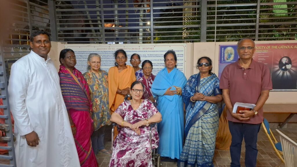 distribution of widows pension at mudfort, secunderabad