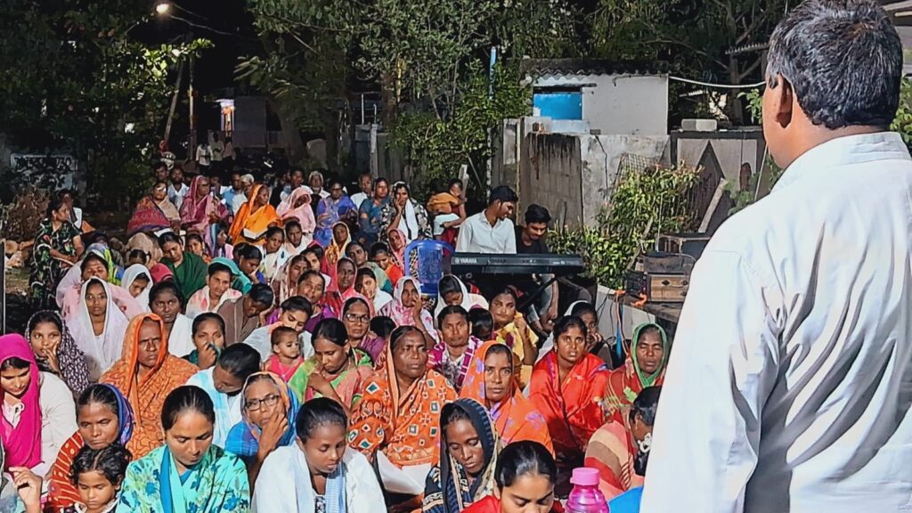 motivational speech to women empowerment at endroy in amaravati parish