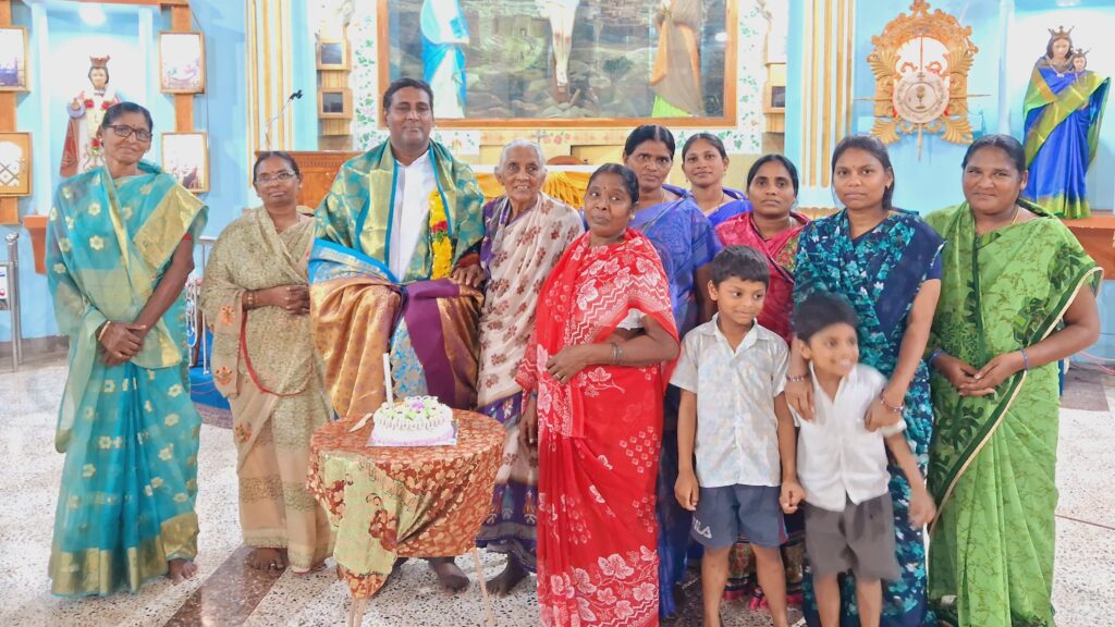 women's day celebration in amaravathi parish